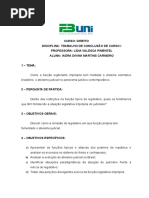 TRABALHO DE TCC I - ATIVISMO JUDICIAL 