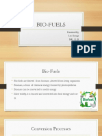 Bio-Fuels: Presented By, Leo George Me S1:B