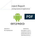Project Report: Android Operating System & Applications