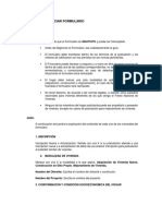 Guía para Diligenciar Formulario