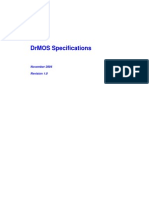 Drmos Specifications: November 2004 Revision 1.0