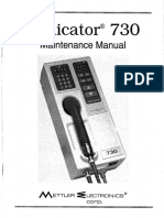 Mettler Sonicator 730 Ultrasound Therapy - Maintenance manual.pdf