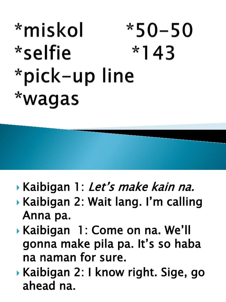 Ano Ang Kahulugan Ng Salitang Wikang Kolokyal