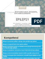 Epilepsy: Farmakoterapi Sistem Saraf, Urogenital, Dan Muskoloskeletal