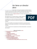 Qué Función Tiene Un Director Administrativo