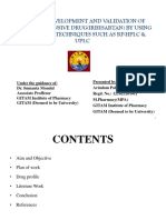 Method Development and Validation of Anti-Hypertensive Drug (Irbesartan) by Using Analytical Techniques Such As RP-HPLC & Uplc