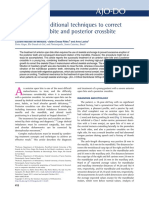 Tratamiento PX Mordida Abierta y Mordida Cruzada en PX en Crecimiento Arco Extraoral PDF