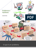 10.3 Como Elaborar Problemas e Hipoteses