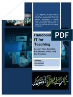 Handbook of IT For Teaching: Lesson Plan, Remidial, Enrichment, CALL, and Hot Potatoes