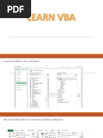 Learn VBA