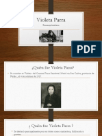 Biografia Violeta Parra Cantautora Chilena