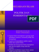 Ida 202 - Kenegaraan Islam-Politik & Pemerintahan