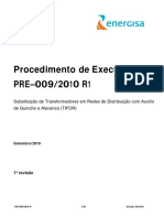 PRE 009 2010 R1 - Substituição de Transformadores Em RD Com Auxílio de Guincho e Alavanca _TIFOR_-Converted