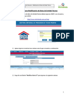 NSTP - Instructivo para Las ET - Modificación de Datos de Entidad Técnica