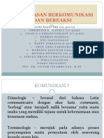 Kecerdasan Berkomunikasi Dan Bereaksi