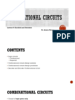 Encoder and Decoder Combinational Circuits