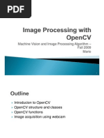 Machine Vision and Image Processing Algorithm - Machine Vision and Image Processing Algorithm Fall 2009 Mario