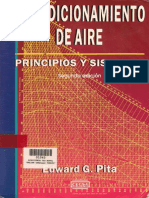 Acondicionamiento de Aire, Principios y Sistemas - Edward Pita 2da Edicion