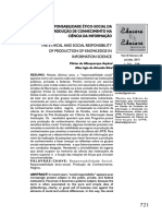 AQUINO SILVA - A Responsabilidade Ético Social Da Prod de Conhec Na CI