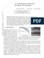 10 Years of Pedestrian Detection