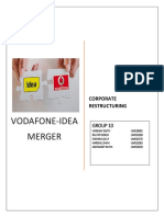 Vodafone-Idea Merger: Corporate Restructuring