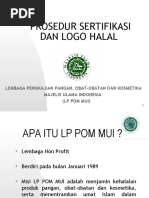 Download Prosedur Sertifikasi Dan Logo Halal by Aji Jumiono SN43566744 doc pdf