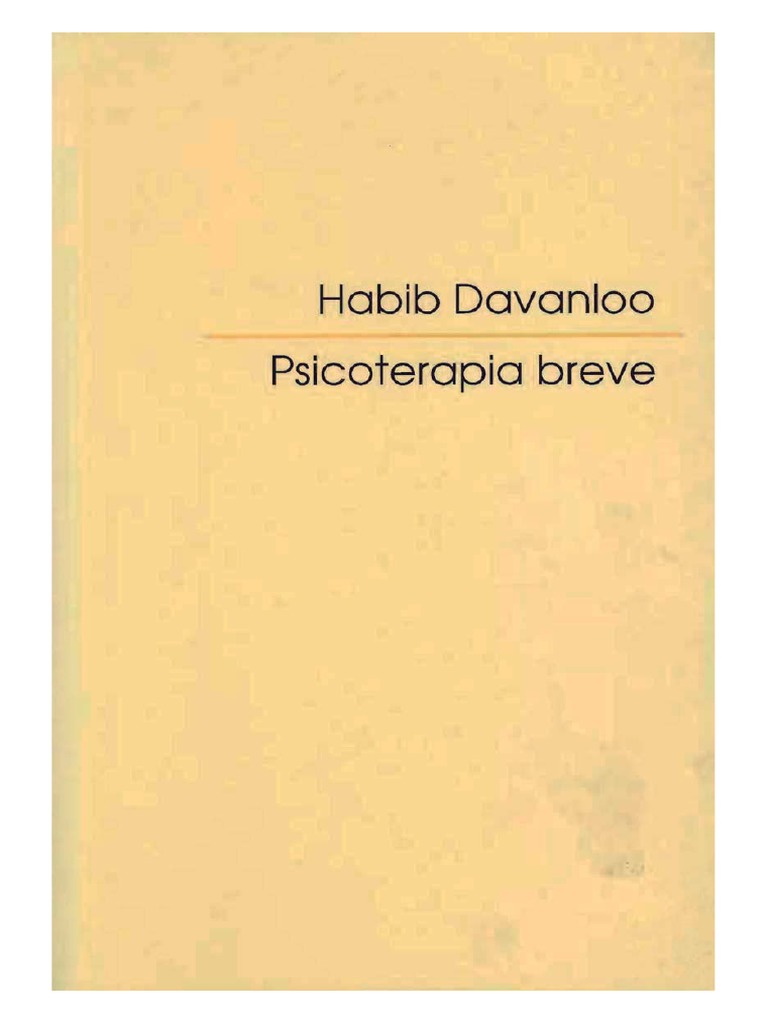 H. Davanloo-Psicoterapia Breve | PDF