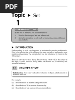 DISCRETE MATH Topic 1 Set