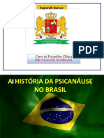 Panorama Da História Da Psicanálise No Brasil