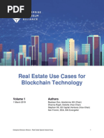 EEA Real Estate SIG Use Cases May 2019