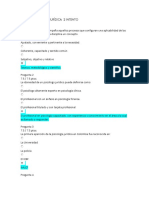 Quiz 1 Psicología Jurídica 2 Intento