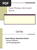 Game Playing: Adversarial Search