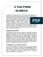 La Cultura Olmeca (Info)