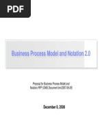 Business Process Model and Notation 2.0