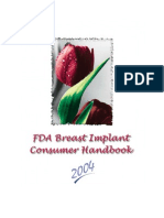 FDA Breast Implant Consumer Handbook 2004