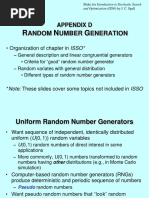 Generacion de Pseudo Numeros