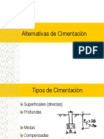 01b Alternativas de Cimentación