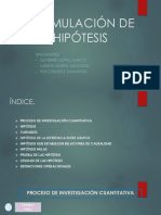 Formulación de La Hipótesis