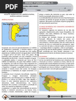 8ano America Do Sul Platina Andina e Guianas