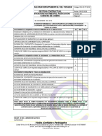 Verificacion Documental para Radicar Cuentas de Cobro