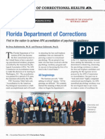 FL DOC, First in The Nation To Achieve APA Accreditation