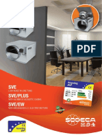 SVE Sve/Plus Sve/Ew: Low Noise In-Line Fans