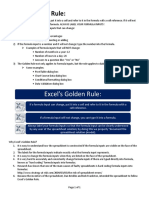 Excel'SGolden Rule