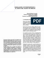 Bullard - LaLegislacionAntimonopolicaYElMitoDelMuroDeBerlin-5109869 PDF