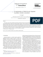 Modeling and optimization of Multi-Gravity Separator.pdf