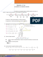 MAT6 01 A Reta Numerica e Os Numeros Racionais