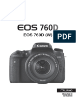 EOS 760D Instruction Manual IT