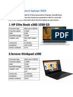 HP Elite Book x360 1030 G3