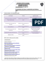 Cronograma Elt-2310 "A" Fundamentos de Ingeniería Eléctrica E Ingeniería Electrónica