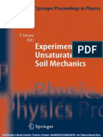 Experimental Unsaturated Soil Mechanics